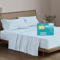 Cooling Bed Sheet Set - King - 16 in Deep Pocket - 4 Piece