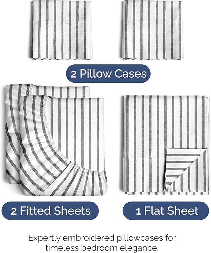 Cooling Bed Sheet Set - Split King - 5 Piece