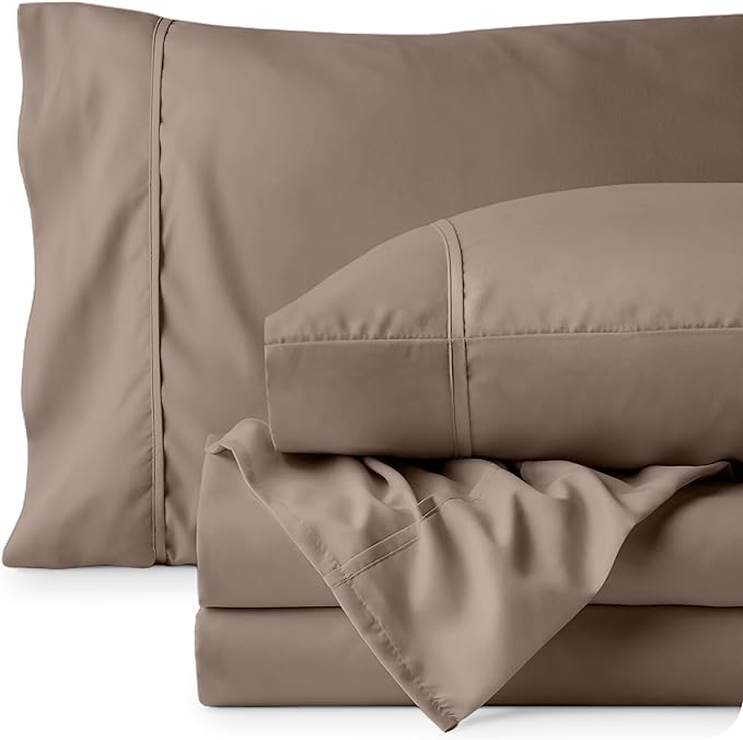 Microfiber Bed Sheet Set - Full - 4 Piece