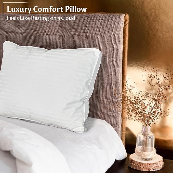 100% Cotton Bed Pillow - King