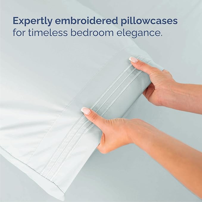 Cooling Bed Sheet Set - King - 4 Piece