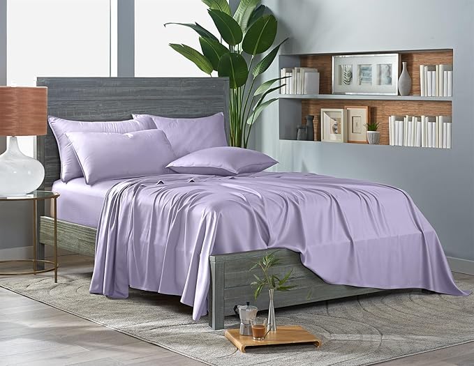 Bamboo Cooling Bed Sheet Set - Full - 4 Piece