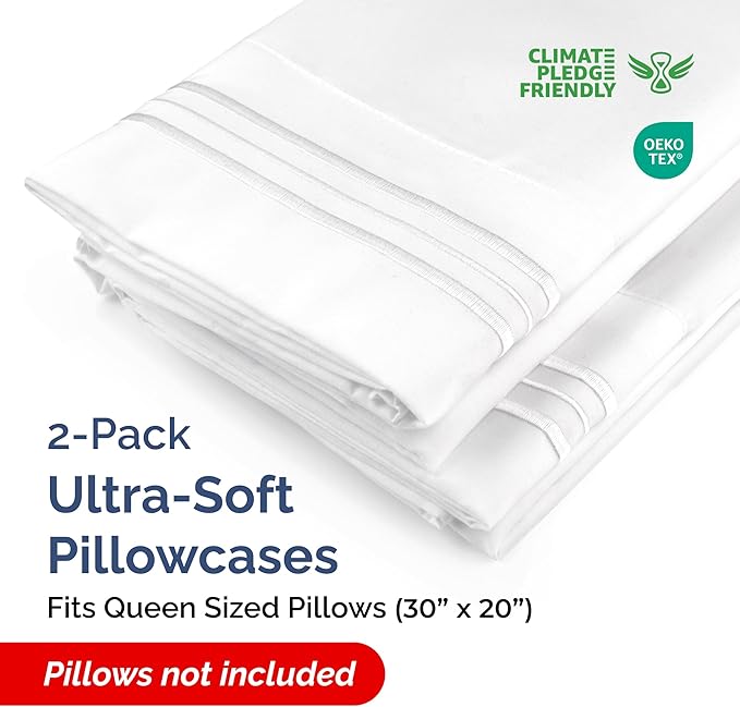 Pillowcase Set - Queen - 2 Piece