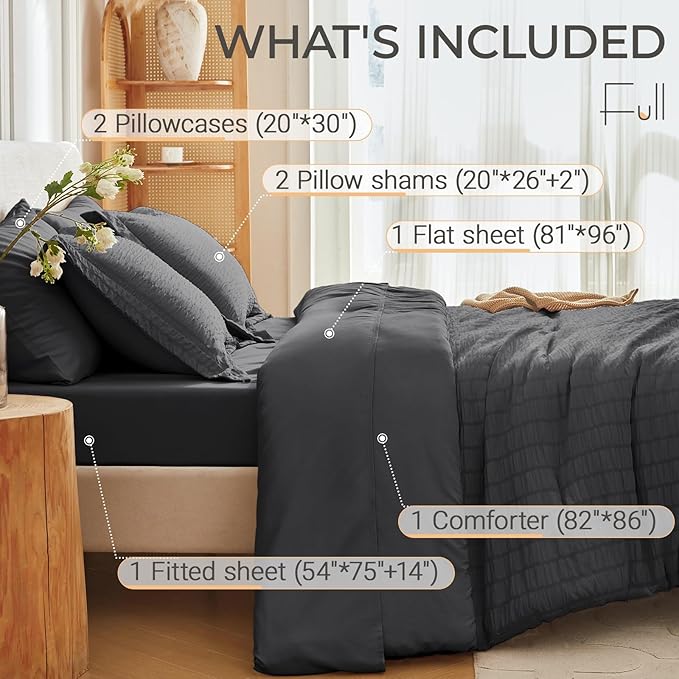 Comforter Set - Full - 7 Piece