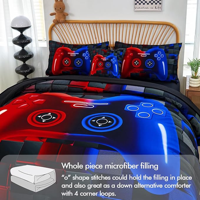 Comforter Set - Twin - 6 Piece