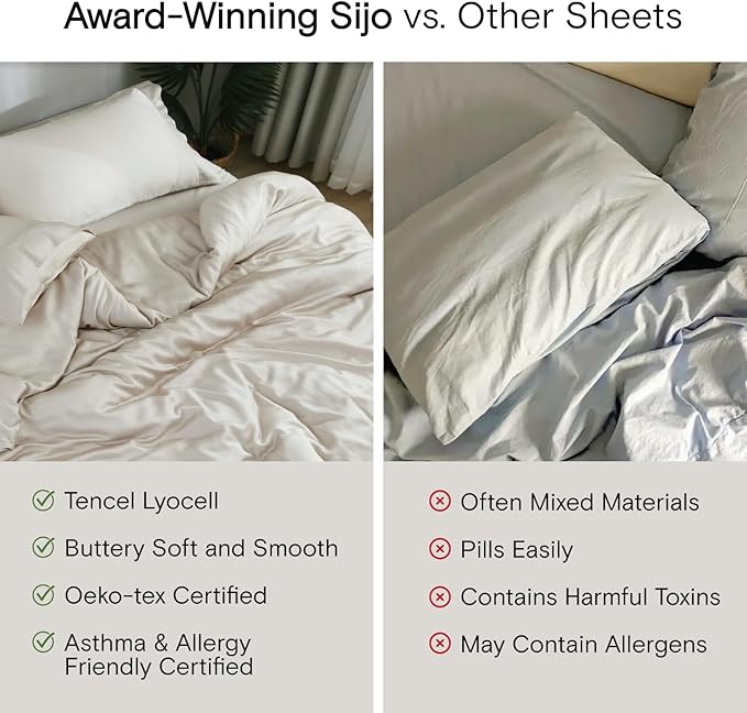 Cooling Bed Sheet Set - King - 4 Piece