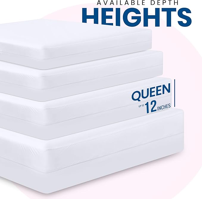 Waterproof Mattress Protector - Queen