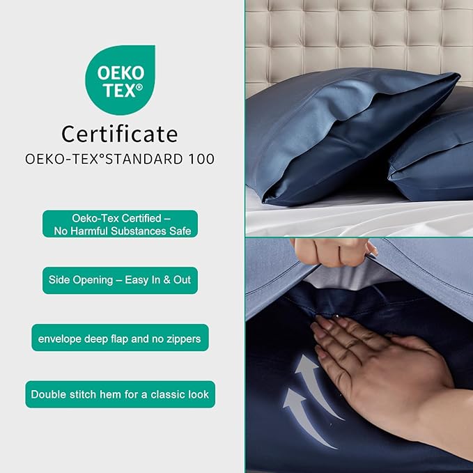 Cooling Pillowcase Set - Queen - 2 Piece