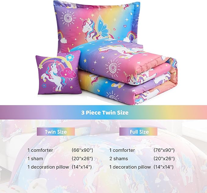 Comforter Set - Twin - 3 Piece