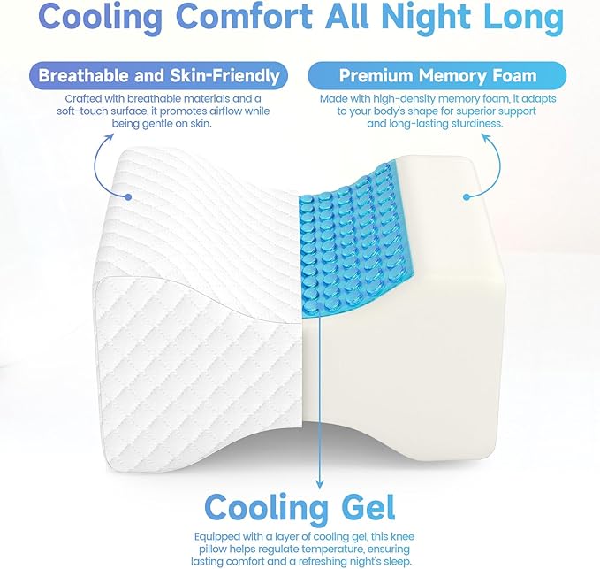 Memory Foam Cooling Body Pillow