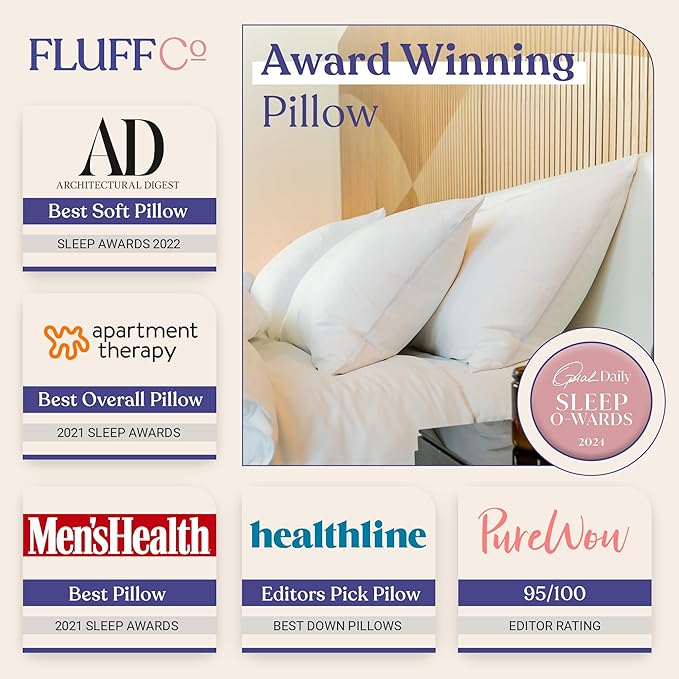 100% Cotton Bed Pillow - Queen