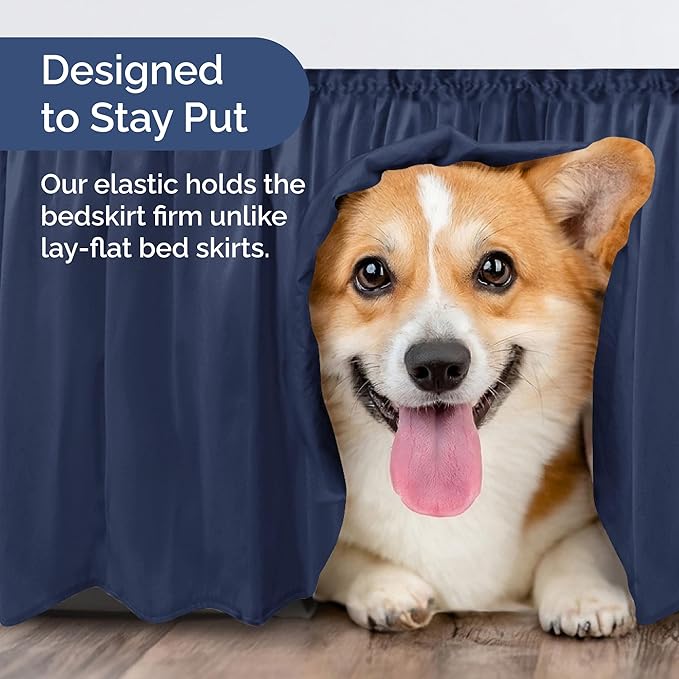 Bed Skirt - Queen - 12 in Drop