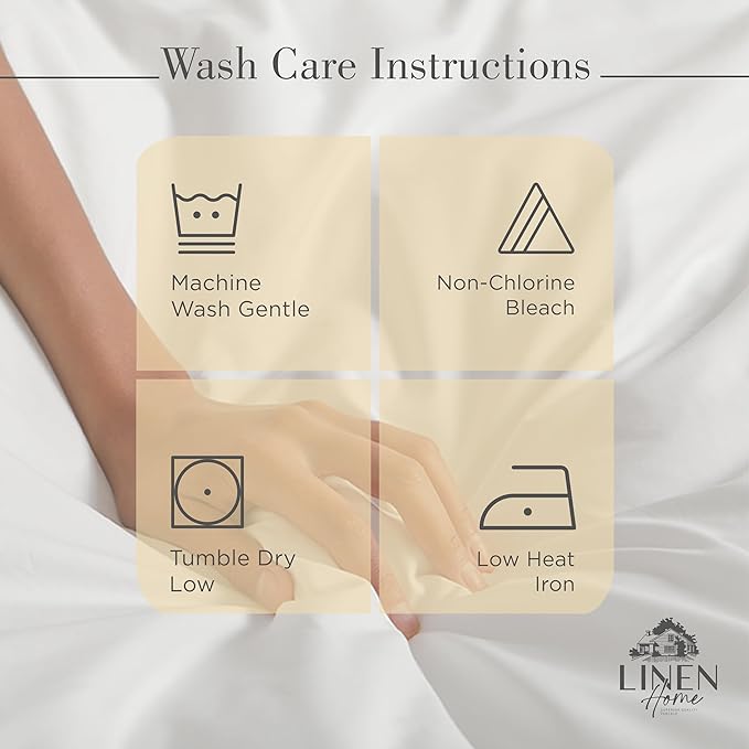 100% Cotton Bed Sheet Set - King - 4 Piece