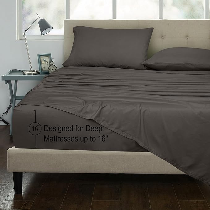 Bed Sheet Set - Queen - 4 Piece