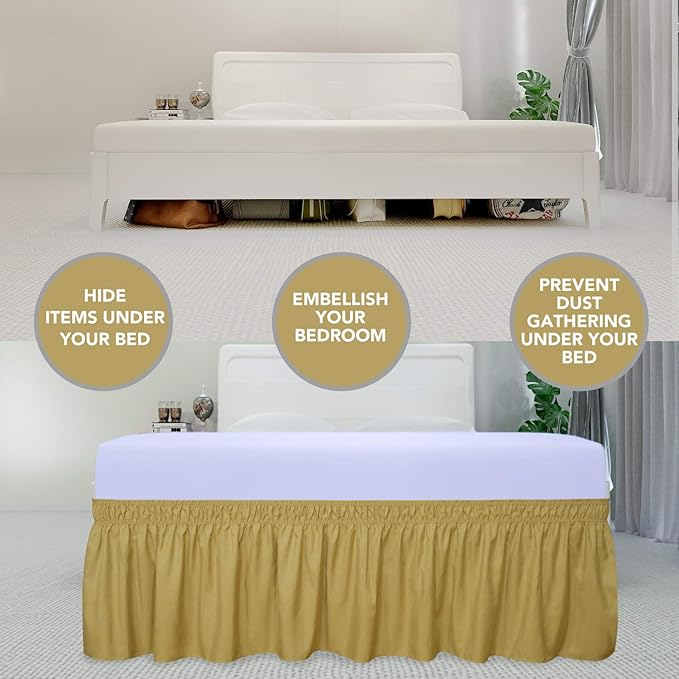 Bed Skirt - Twin XL - 22 in Drop