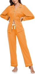 Women's 100% Cotton Pajama Set - Long Sleeve - 2 Piece