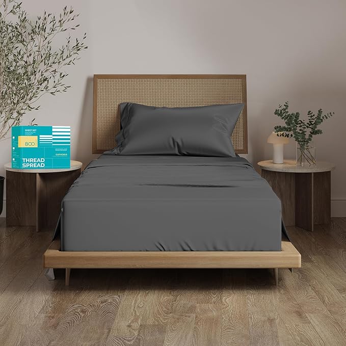 Cooling Bed Sheet Set - Twin XL - 16 in Deep Pocket - 3 Piece