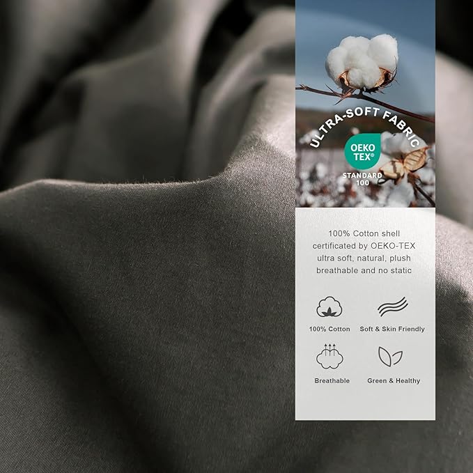 100% Cotton Duvets Down Comforter - King