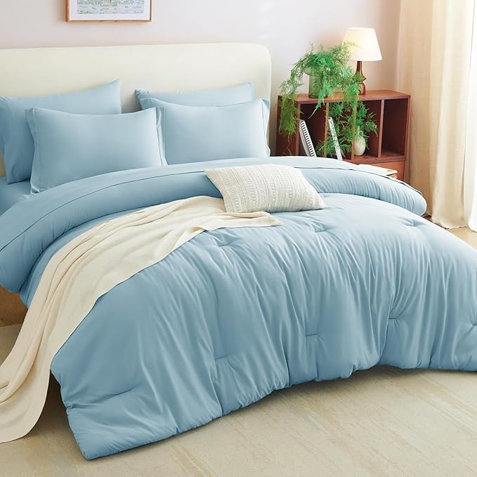 Down Alternative Comforter Set - Full - 7 Piece