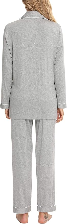 Women's Pants Pajama Set - Long Sleeve - 2 Piece