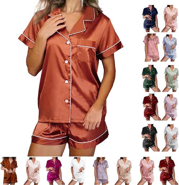 Satin Pajama Set