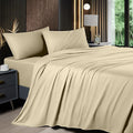 Bamboo Cooling Bed Sheet Set - Queen - 4 Piece