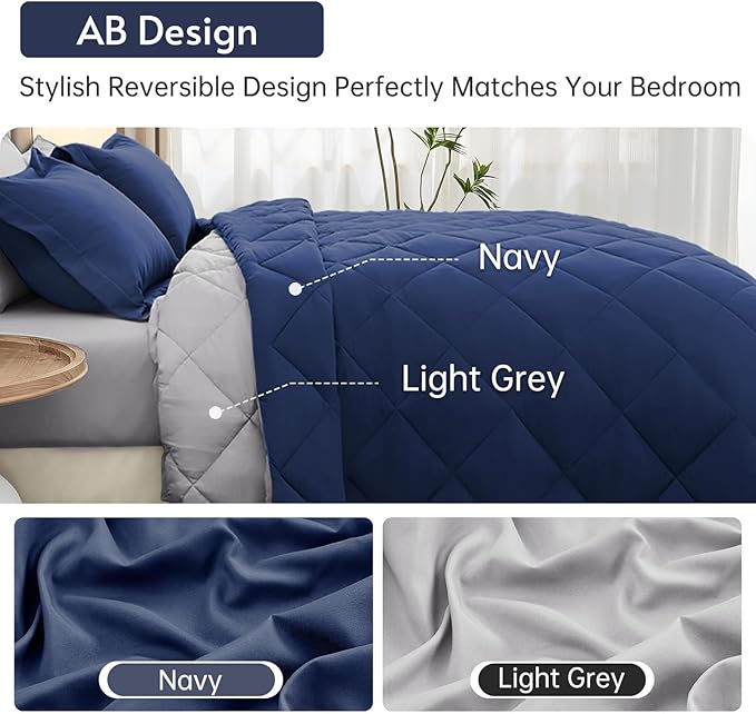 Comforter Set - California King - 7 Piece
