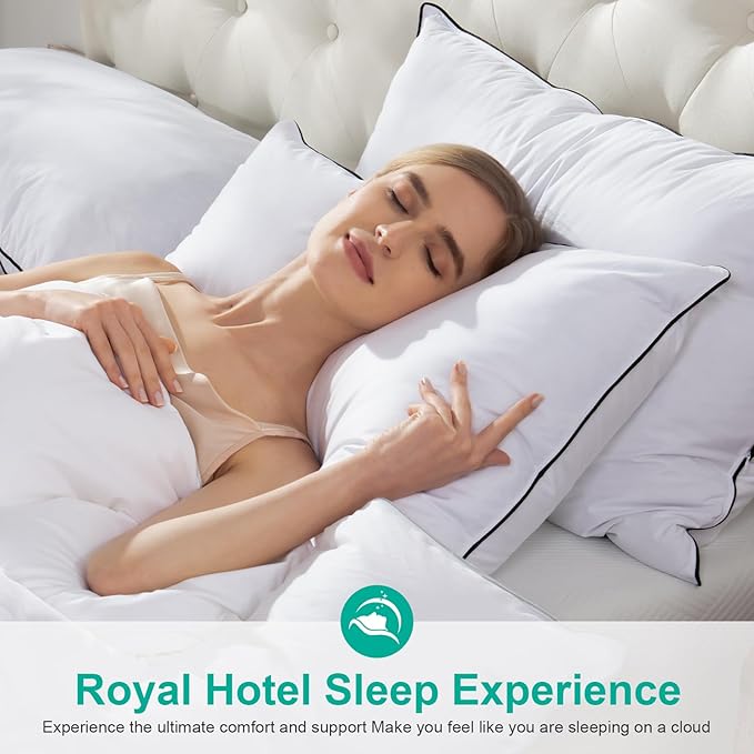Bed Pillow - King - 2 Piece