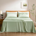 Bamboo Cooling Bed Sheet Set - Queen - 4 Piece