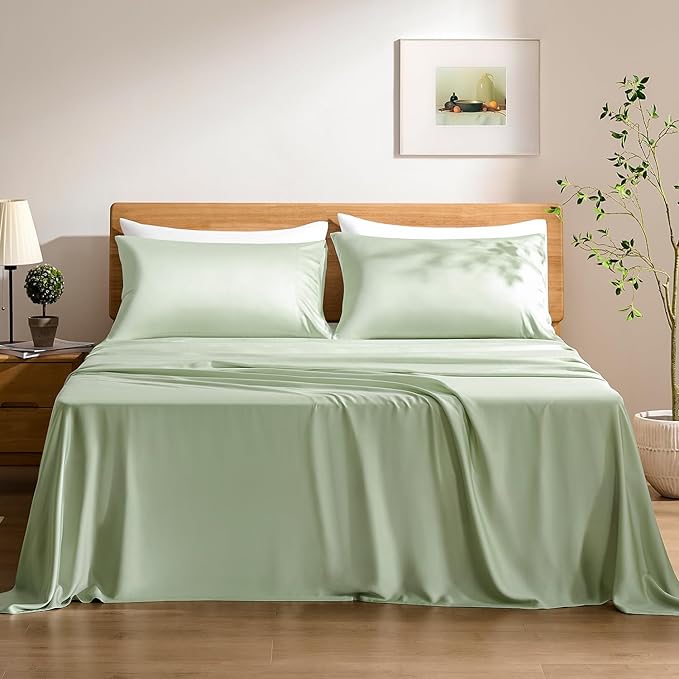 Bamboo Cooling Bed Sheet Set - Twin - 3 Piece