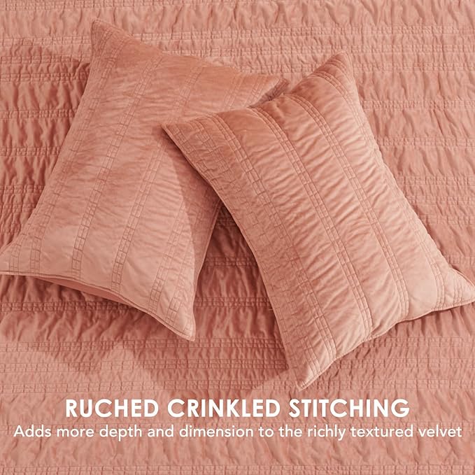 Velvet Quilt Set - King