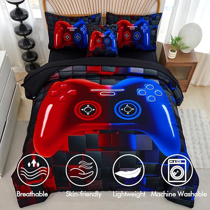 Comforter Set - Queen - 6 Piece