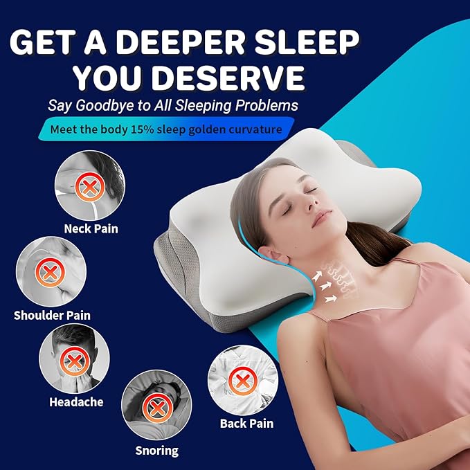 Memory Foam Bed Pillow