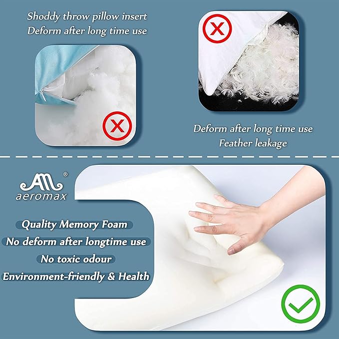 Memory Foam Pillow Insert