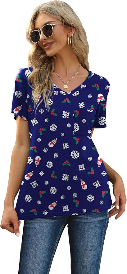 Women's Pajama Set - Short Sleeve - 2 Piece