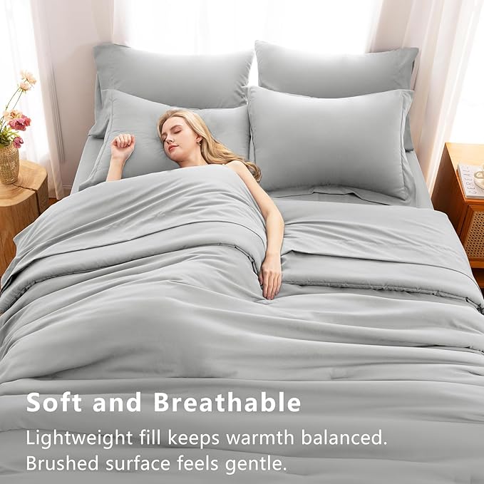 Down Alternative Comforter Set - Full - 7 Piece