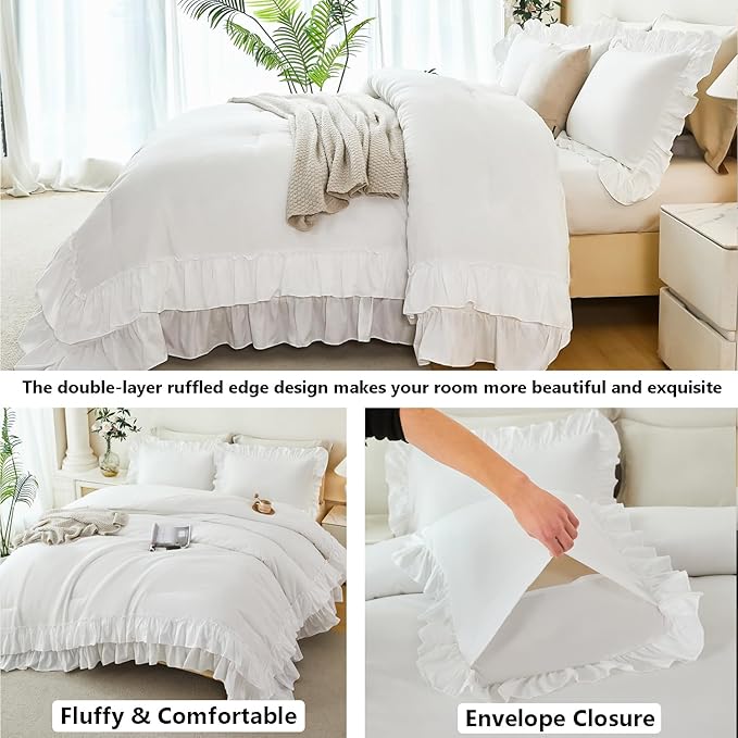 Microfiber Comforter Set - Twin - 5 Piece
