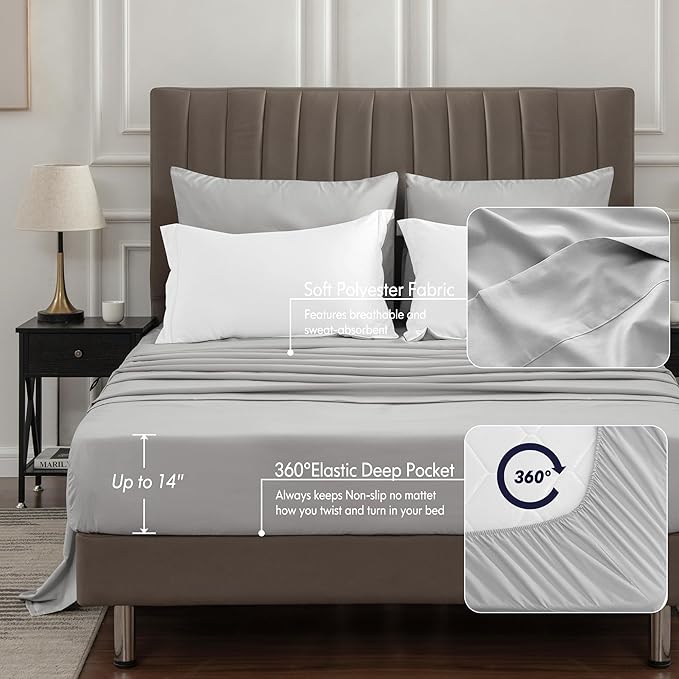 Microfiber Comforter Set - Twin - 5 Piece