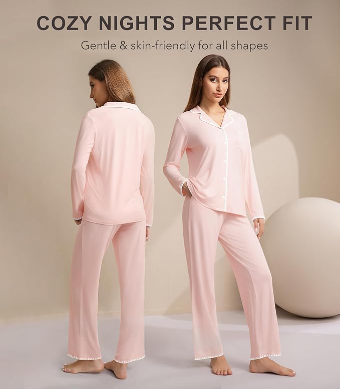 Women's Bamboo Pajama Set - 2 Piece
