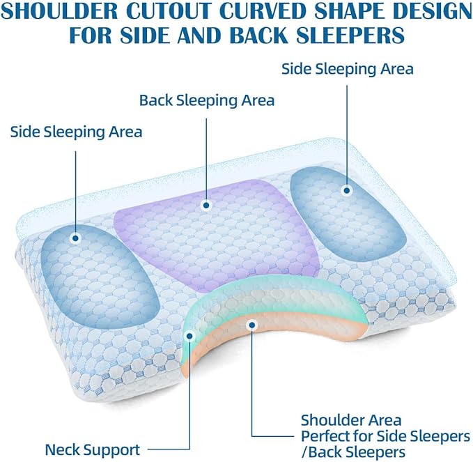 Memory Foam Bed Pillow
