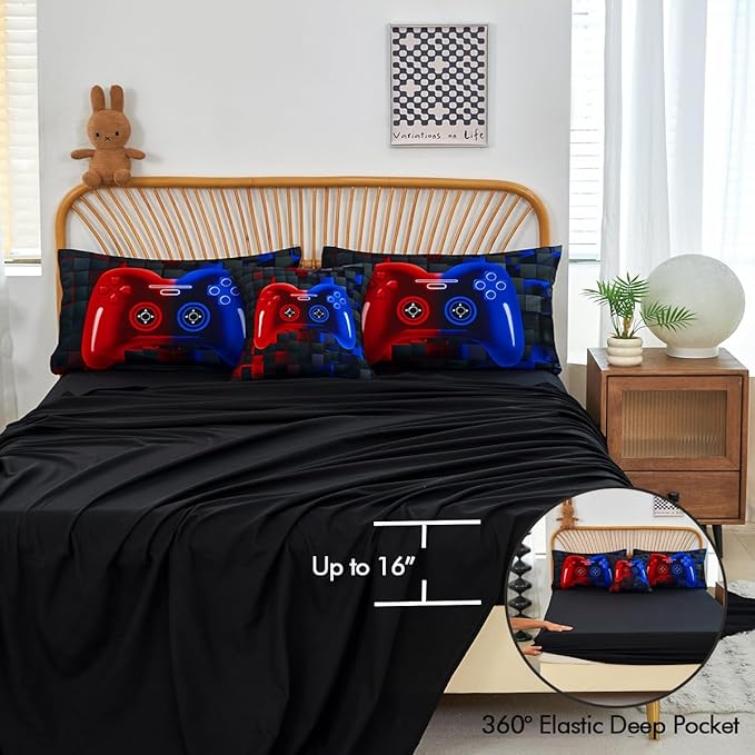Comforter Set - Full - 6 Piece