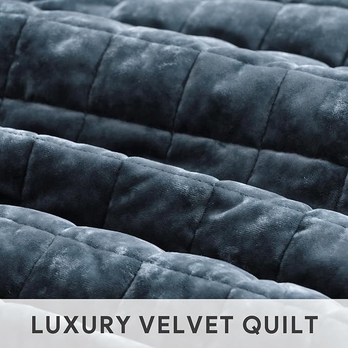 Velvet Quilt Set - King