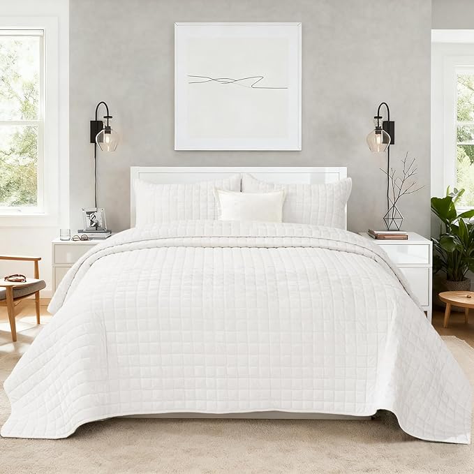 Velvet Quilt Set - King - 3 Piece