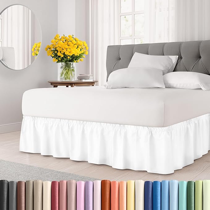 Bed Skirt - Full - 21 in Drop