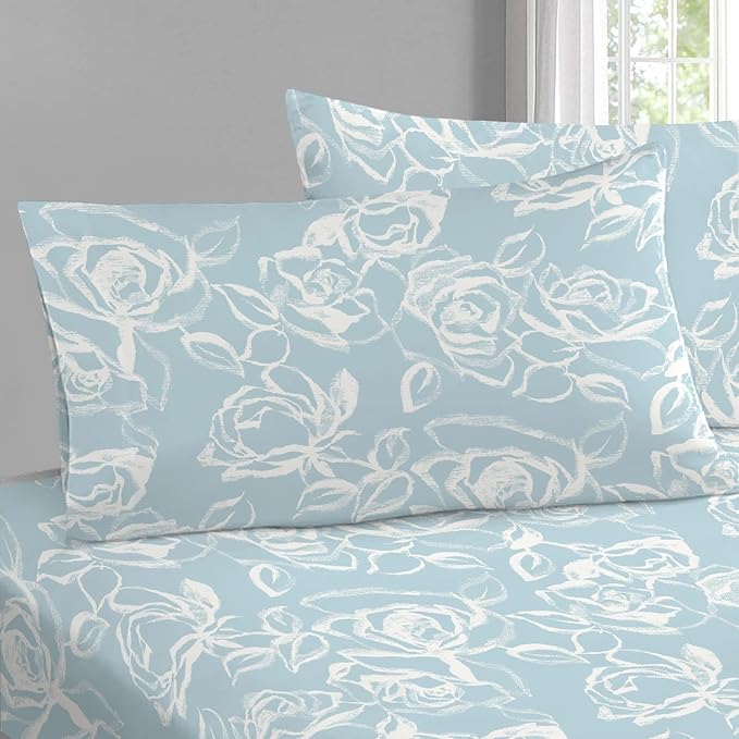 100% Cotton Pillowcase Set - King - 2 Piece