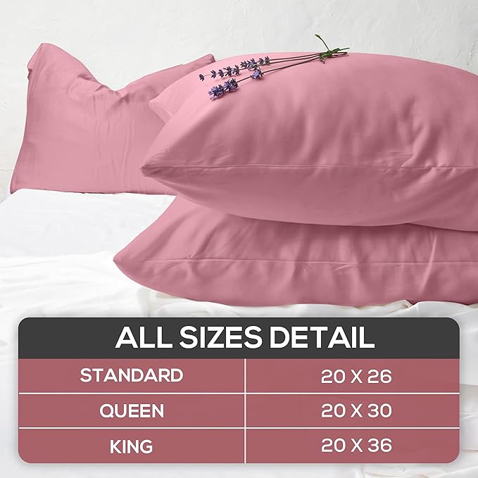 Linen Pillowcase Set - Queen - 2 Pack
