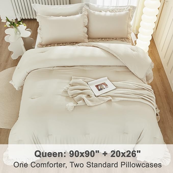 Comforter Set - Queen - 90 x 90 in - 3 Piece