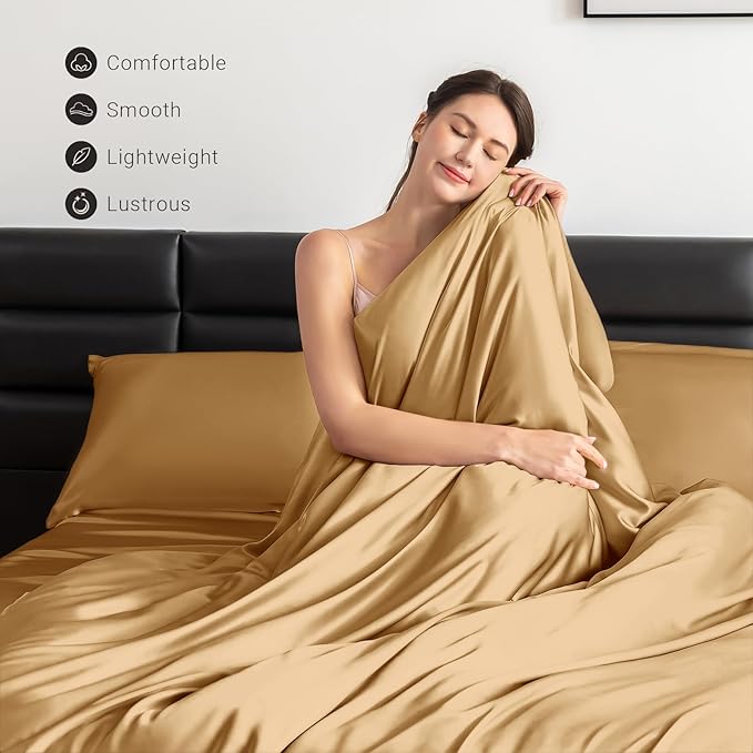 Mulberry Silk Cooling Duvet Cover - Full