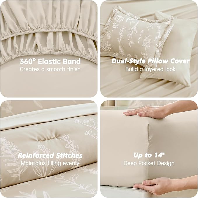 Comforter Set - Full - 7 Piece