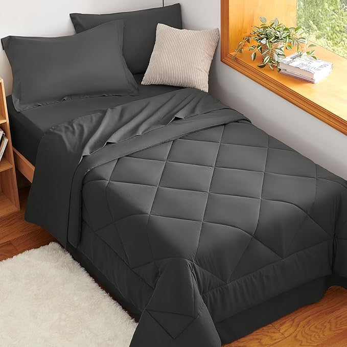 Down Alternative Comforter Set - Twin - 5 Piece